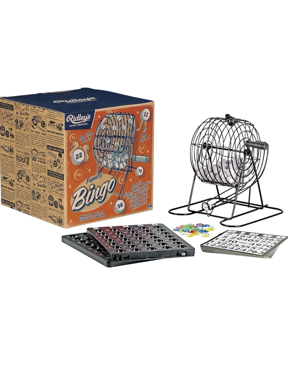 Ridley’s House Of Novelties Family Bingo Set In Original Box